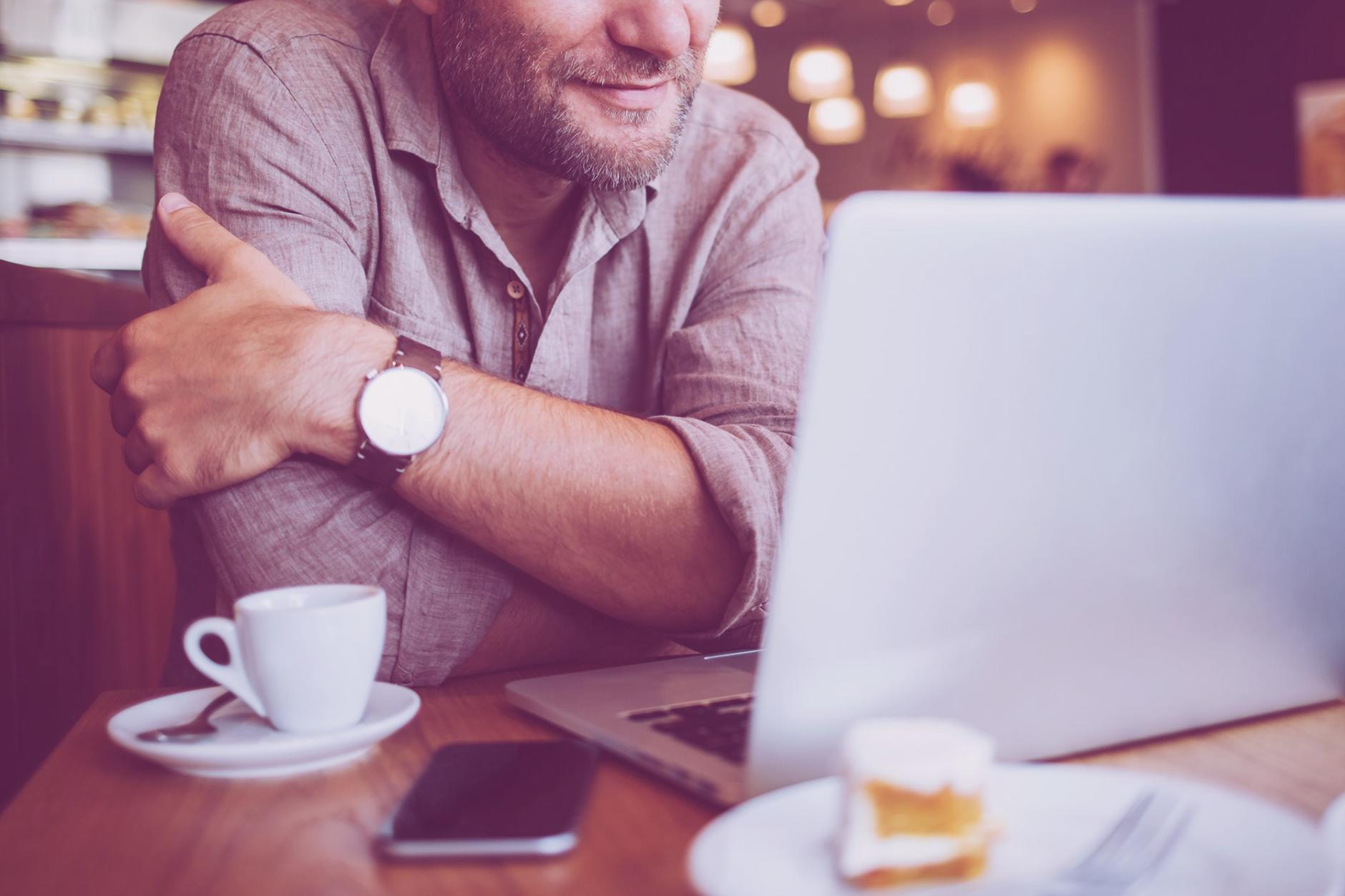 Teilnehmer während einer Online-Lernsitzung